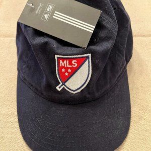 MLS Adidas Golf Navy Blue Hat Cap Adjustable Strap w/ Buckle NEW